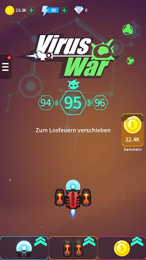 Virus War - Weltraum screenshot 6