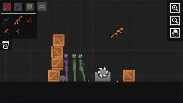 Stick Playground Ragdoll: Zombie People screenshot 1