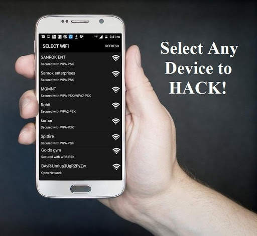 Scherzo hacker password WiFi screenshot 3