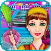 House Room Cleaning Game icon