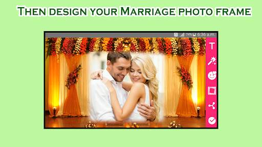 Marriage Photo Frames 1 تصوير الشاشة