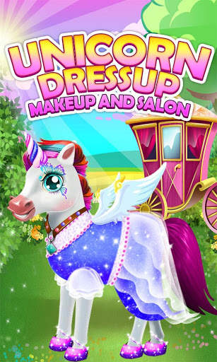 Unicorn Dress Up Makeup And Salon | Free Games screenshot 1