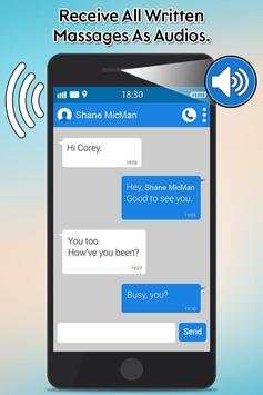 Voice Reading & Text Sms for Whatsapp 2 تصوير الشاشة