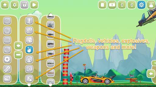 Ragdoll Physics Playground Pro Edition screenshot 1