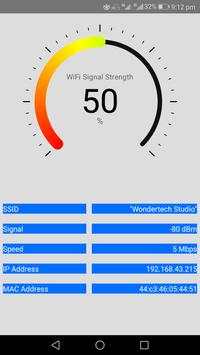 WiFi Signal Strength Meter screenshot 2