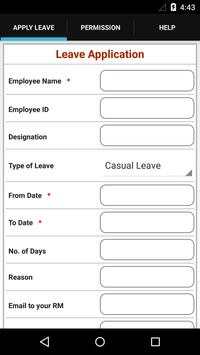 Leave Application скриншот 2