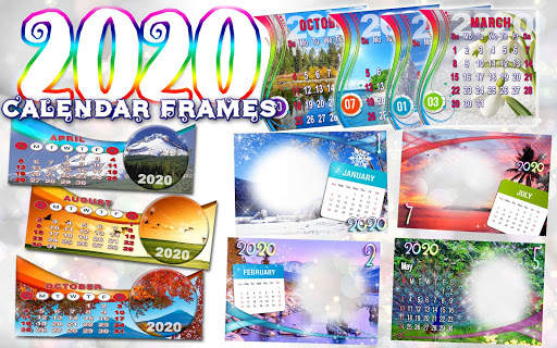 Calendar Photo Frame 2020 ? Make Picture Frames screenshot 7