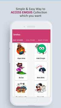 Emoji & Stickers for Whastapp & Facebook screenshot 1