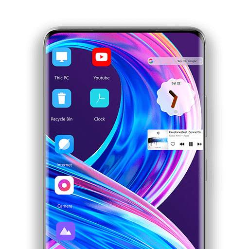 Realme 7 Theme For Launcher 3.8