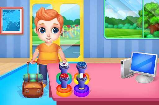 Airport Manager Flying Girls Aeroplane kids Game screenshot 8