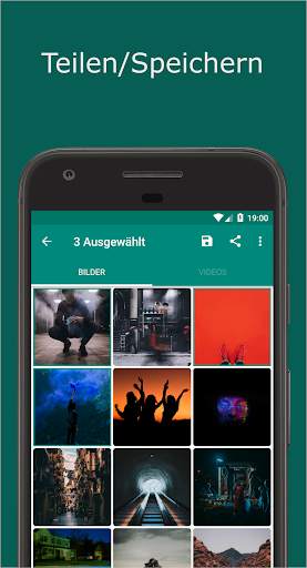 ReShare: Status für WhatsApp teilen oder speichern screenshot 3