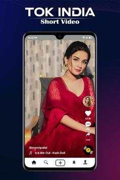 TokTik India : Short Funny Video Downloader स्क्रीनशॉट 5