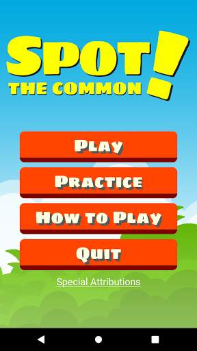 Spot the Common: Brain Workout & Speed Training screenshot 1