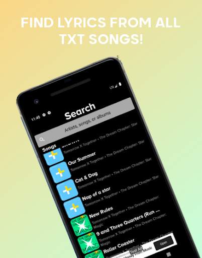 TXT Lyrics Offline screenshot 4