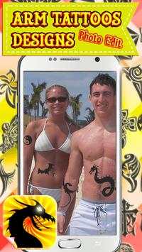 Arm Tattoos Designs Photo Edit screenshot 4