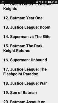 DC Marvel Chronology 2 تصوير الشاشة