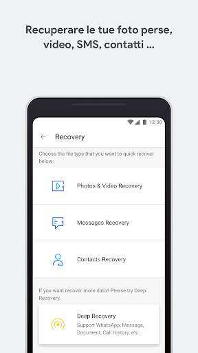 dr.fone - Recupera&Trasferisci&Backup screenshot 2