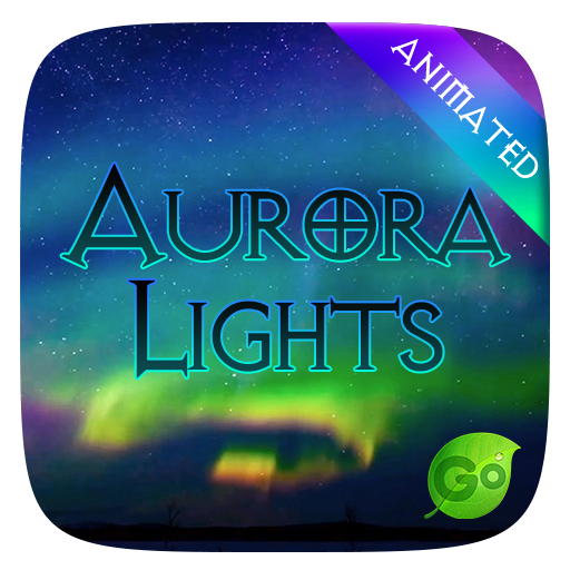 Aurora Lights GO Keyboard Animated Theme icon