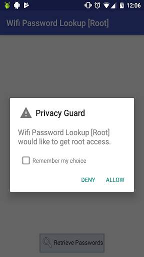 Wifi Password Lookup [Root] screenshot 4