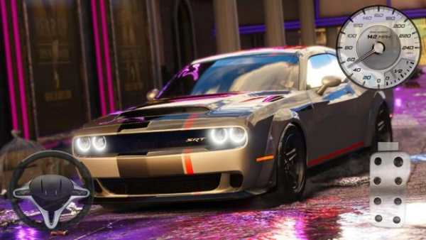 Muscle Dodge Challenger - Hellcat Driving USA screenshot 1
