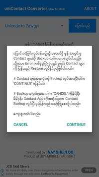 uniContact Converter screenshot 2