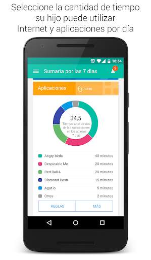 Safe Lagoon Control de Padres screenshot 3