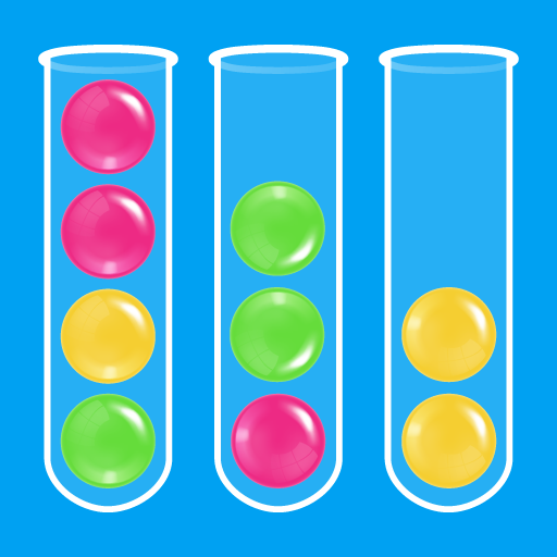 Ball Sort: Kolorowe Kulki icon