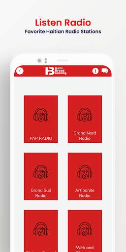 Haiti Broadcasting App 2021 15 تصوير الشاشة
