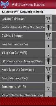 Hack Wifi Password Simulator screenshot 1