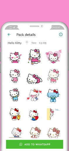 My Melody Stickers For WA screenshot 3