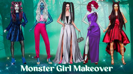 Monster Girl Dress Up & Makeup screenshot 2