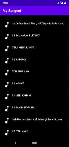 My Sangeet (Music Player) screenshot 1