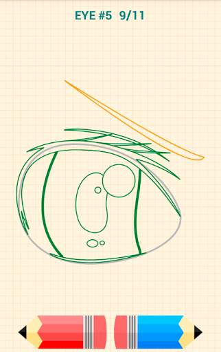 Comment Dessiner Anime Yeux screenshot 5