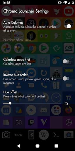 Chroma Launcher screenshot 2
