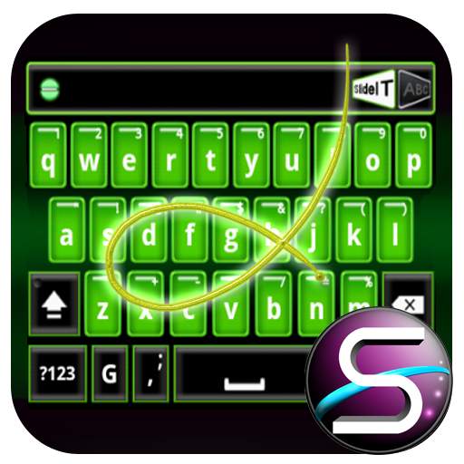 SlideIT Green Neon Skin 4.0