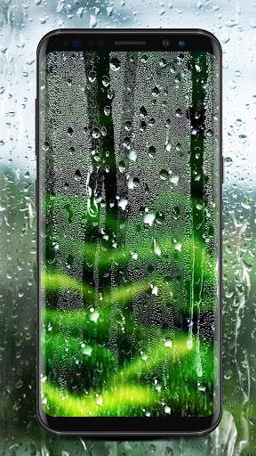 Waterdrops Live Wallpaper 2018 screenshot 1