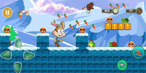 Bunny’s World - Super Jungle Rabbit Run Adventure screenshot 3