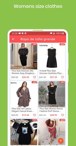 cheap plus size clothing screenshot 3