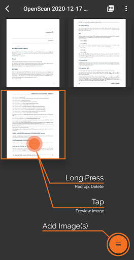 OpenScan - Free Document Scanner App screenshot 2