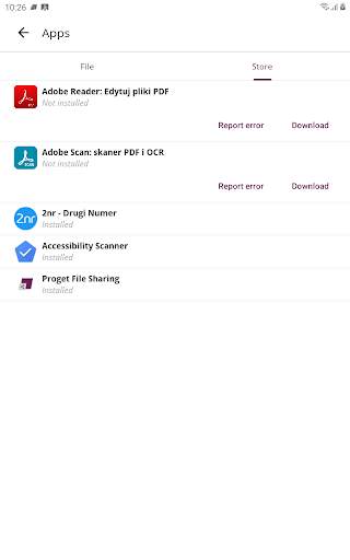 Proget screenshot 12