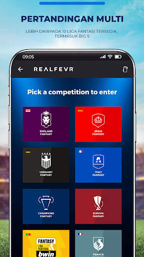 RealFevr - Sukan Fantasi screenshot 3