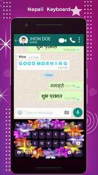 Nepali Keyboard - Nepali Typing Keyboard screenshot 1