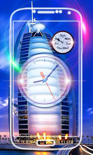 Dubai Clock Live Wallpaper screenshot 8
