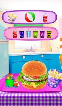 Sky Burger Maker Cooking Games screenshot 9