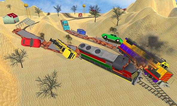 Car Cargo Train Transport 2018 screenshot 4