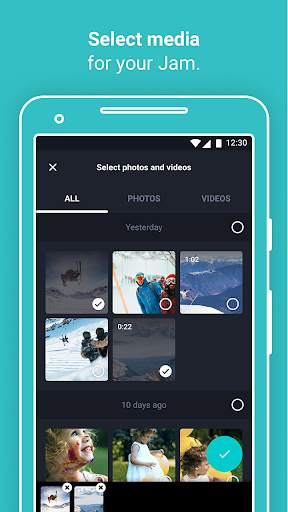 Jam Video Maker - Free and Easy way to make video screenshot 3