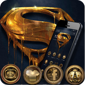 superman wallpaper theme أيقونة
