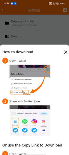 Download Twitter Videos - Twitter Saver screenshot 6
