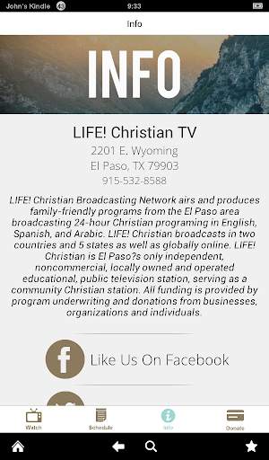 LIFE! Christian TV screenshot 9