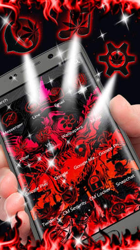 Skull Weed Theme screenshot 6